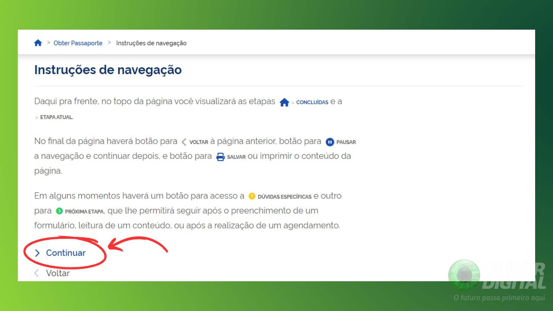 Como tirar passaporte brasileiro - Passo 2