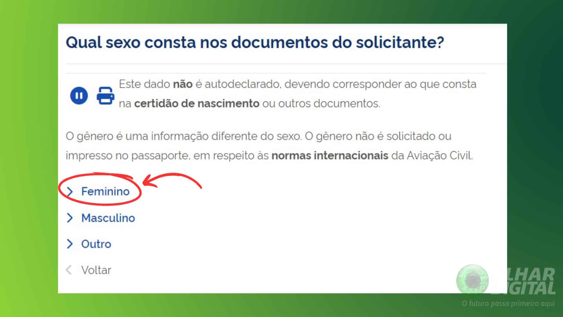 Como tirar passaporte brasileiro - Passo 9