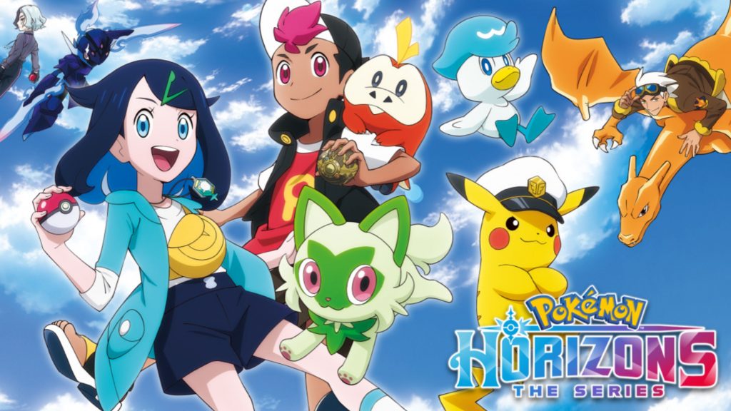 imagem de capa da série de anime pokémon