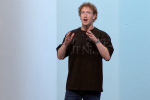 Foto de Mark Zuckerberg durante o Meta Connect 2024
