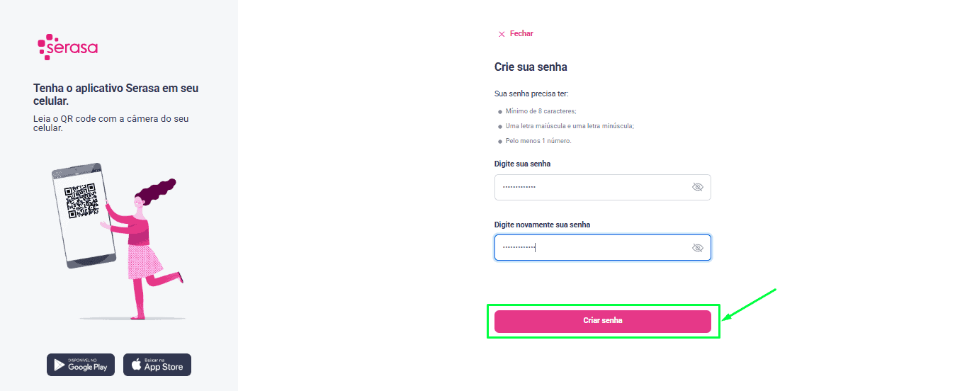 Passo 9 para utilizar o Serasa e verificar o CPF