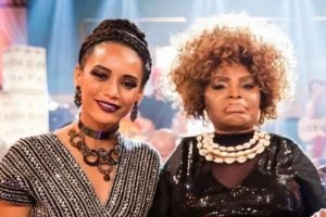 Taís Araújo e Elza Soares