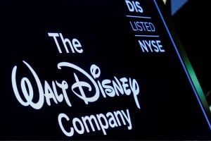 Logo da Walt Disney na bolsa de valores de Nova York