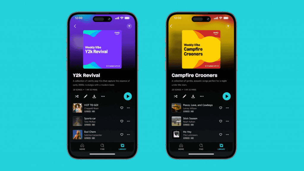 playlist IA amazon music
