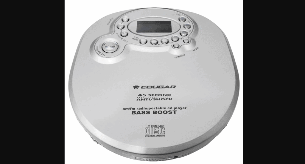 Discman Cougar Imagem Divulgação