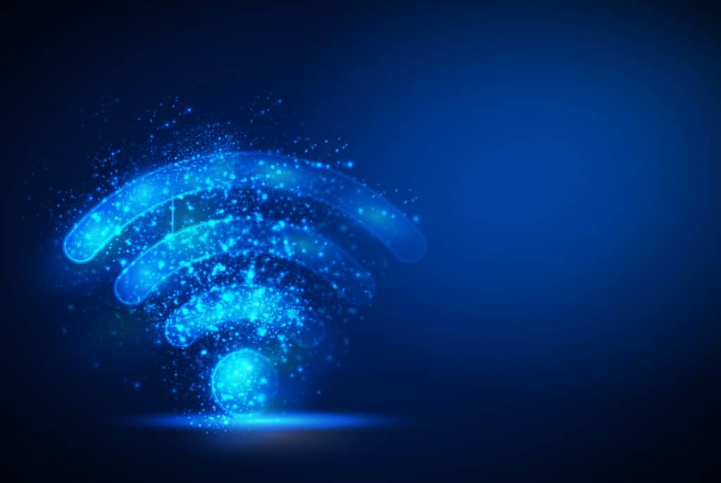 Ilustração de sinal Wi-Fi