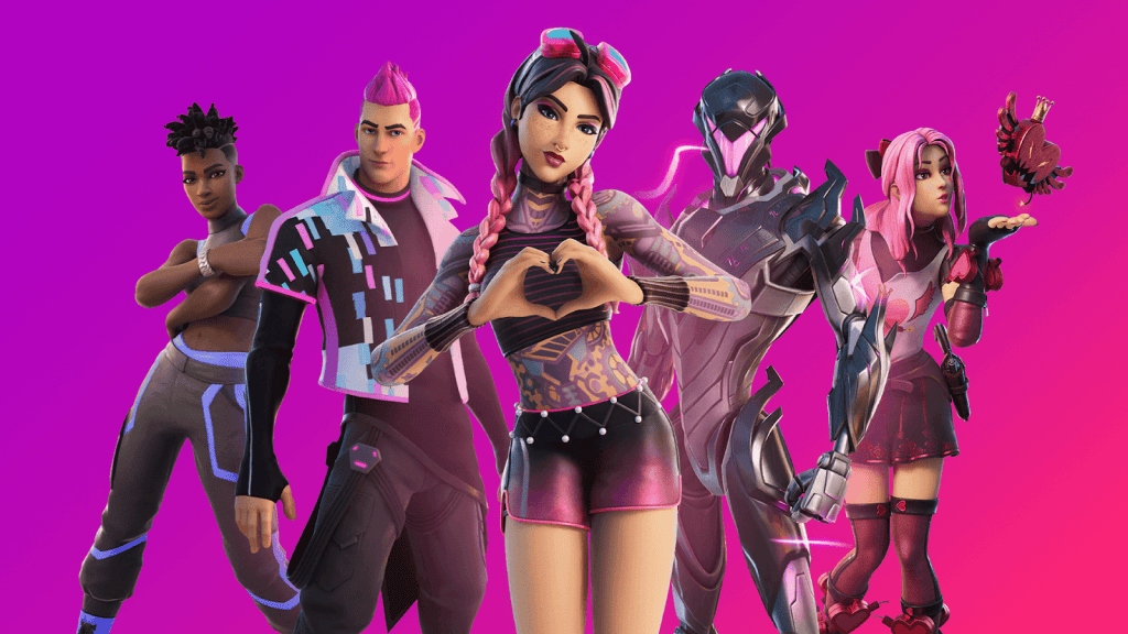 Skins na loja do Fortnite